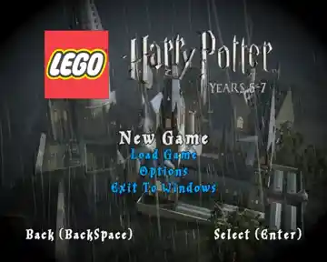 Lego Harry Potter Years 5-7 (USA) screen shot title